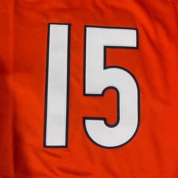 Nike Rome Odunze #15 Orange Chicago Bears Jersey - Picture 3 of 7